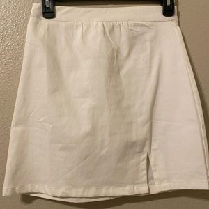 white skirt size Medium